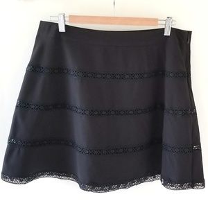 The Limited Black Lace Skirt - Size 12